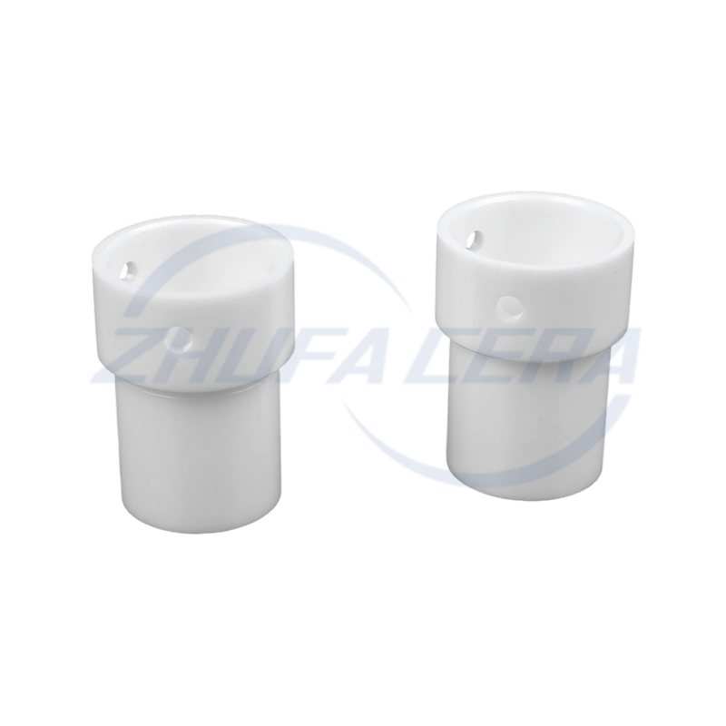 Hliníková vrtaná keramická trubka ve tvaru T