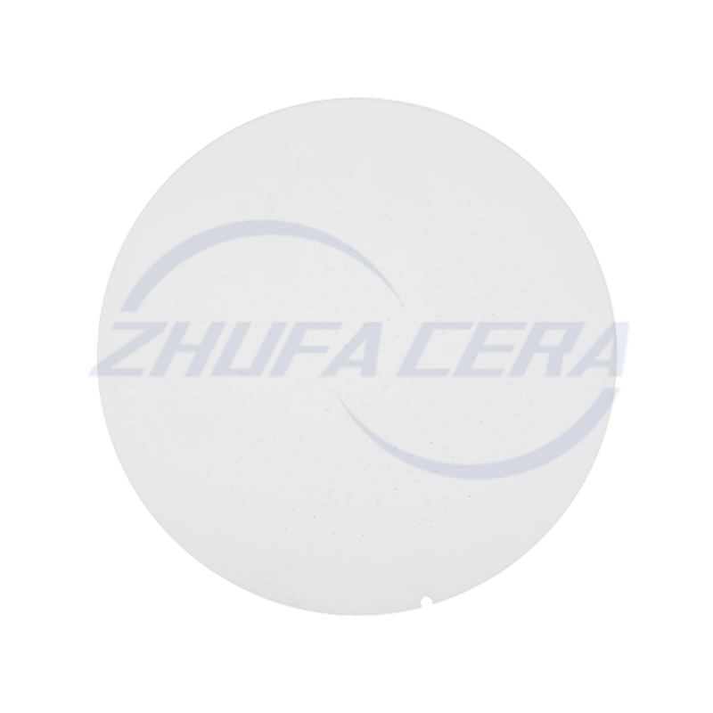 Keramický disk s malým otvorem z oxidu hlinitého
